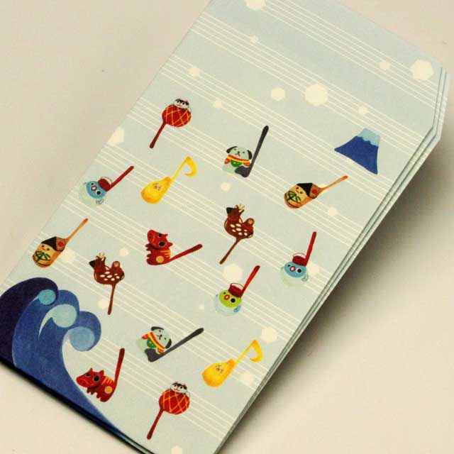 縁起おんぷ ポチ袋 音楽雑貨