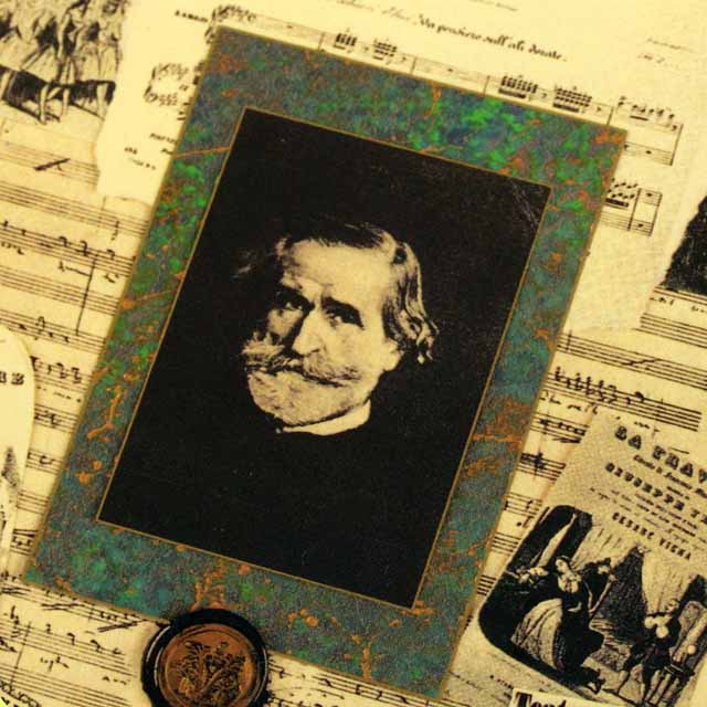 多目的カード ヴェルディ Verdi 音楽グッズ