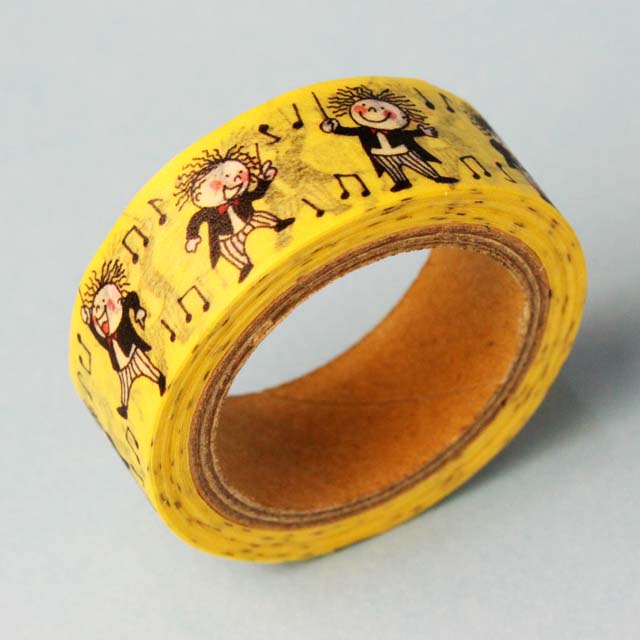 マスキングテープ Quu 指揮者 音楽雑貨