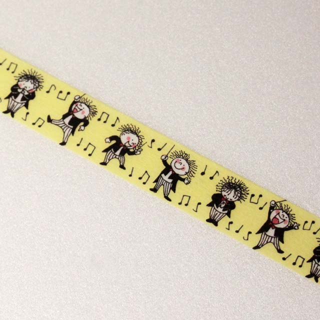 マスキングテープ Quu 指揮者 音楽雑貨