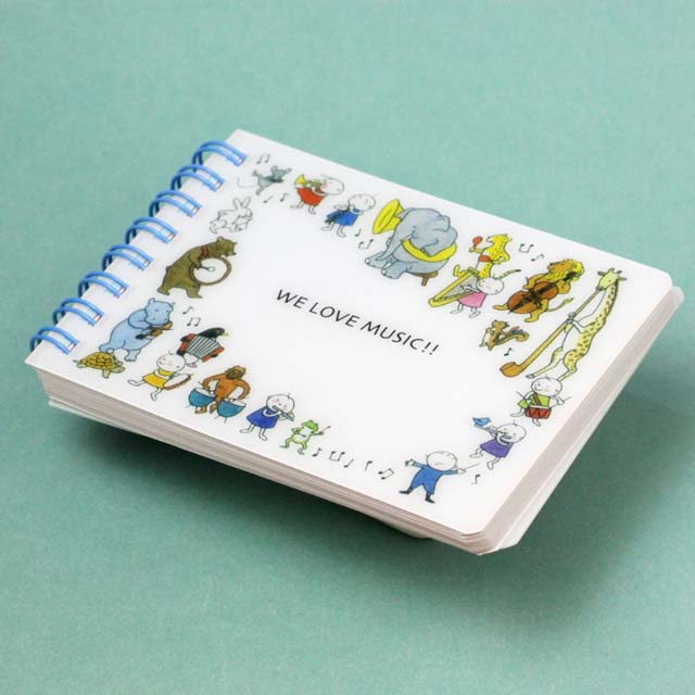 リングメモ Quu 音楽隊 音楽雑貨