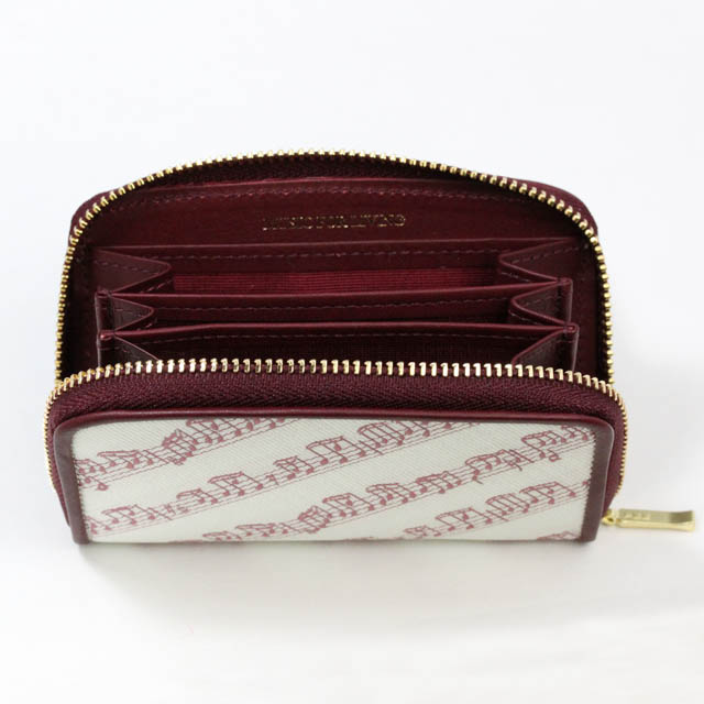 Leather Jacquard コイン・カード入れ 楽譜 音楽雑貨 音楽ギフト