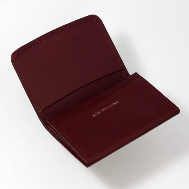 Leather Jacquard 名刺入れ 楽譜 音楽雑貨 音楽ギフト