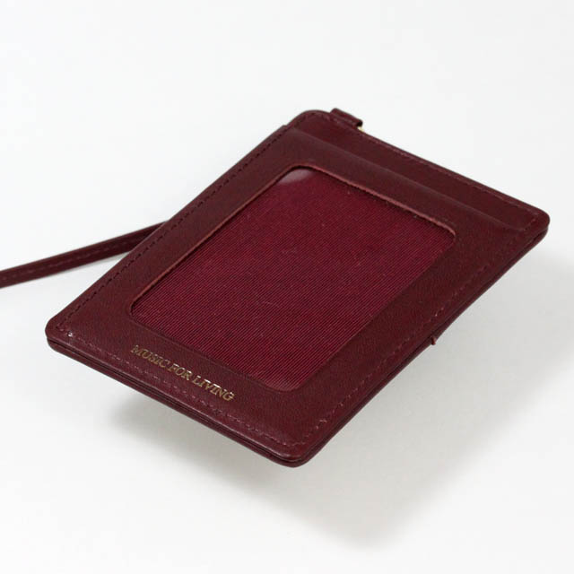 Leather Jacquard パスケース 楽譜 音楽雑貨 音楽ギフト