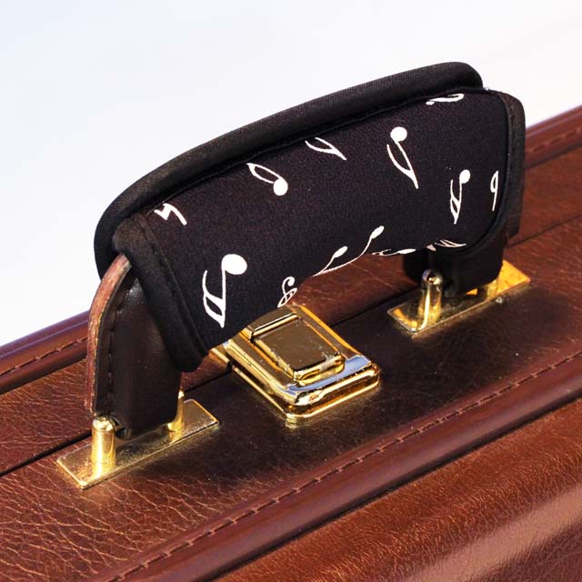 ハンドルラップ ウェットスーツ素材 音符 音楽雑貨 楽器ケース