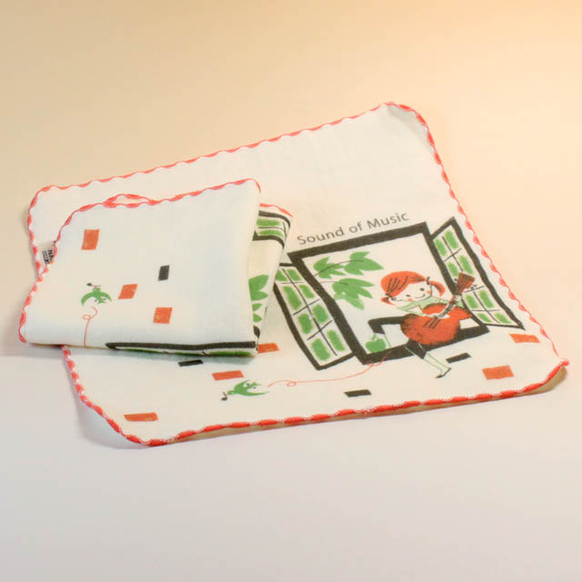 音楽雑貨 タオルハンカチ ShinziKatoh パイル ガーゼ ギター