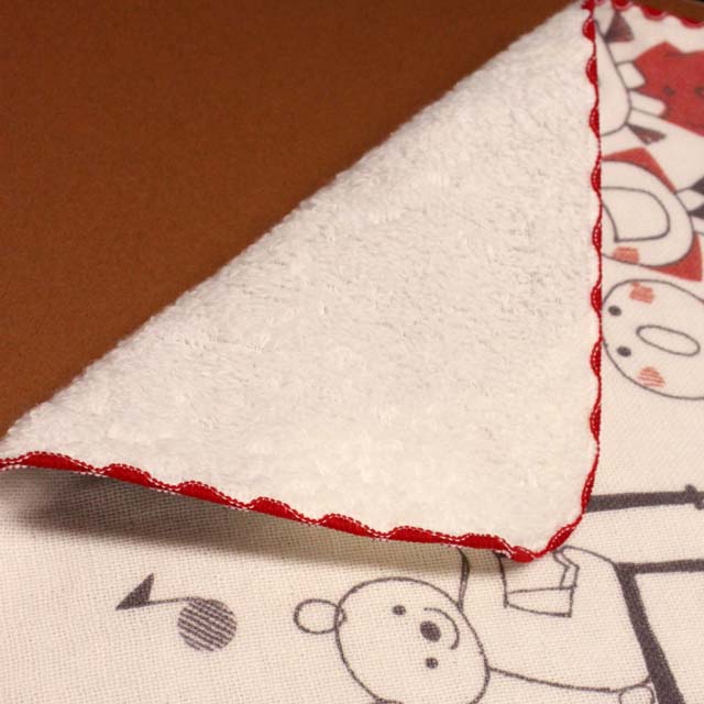 音楽雑貨 タオルハンカチ ShinziKatoh パイル ガーゼ 合唱 ピアノ