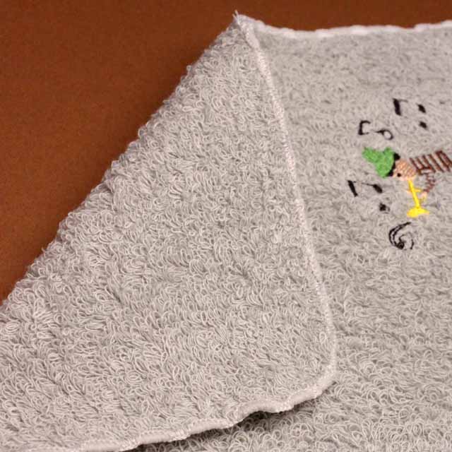 音楽雑貨 タオルハンカチ ShinziKatoh トランペット 鍵盤 音符