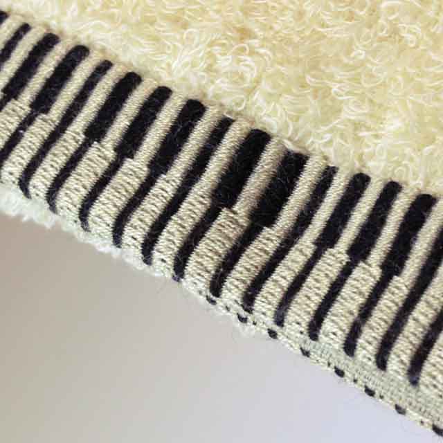 音楽雑貨 フェイスタオル ShinziKatoh ピアノ 鍵盤 音符