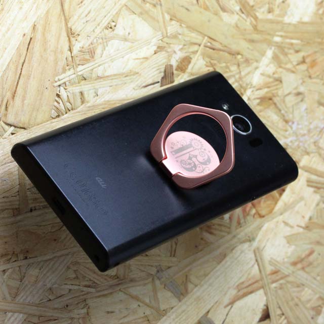 スマホ リングスタンド ハ音記号 音楽雑貨 音楽グッズ