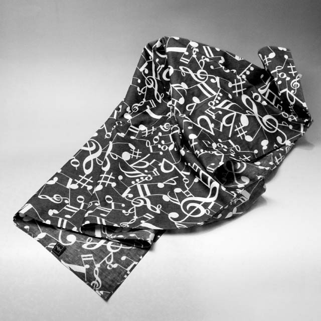 音楽記号 風呂敷 音楽雑貨 音楽グッズ