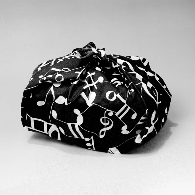 音楽記号 小風呂敷 音楽雑貨 音楽グッズ