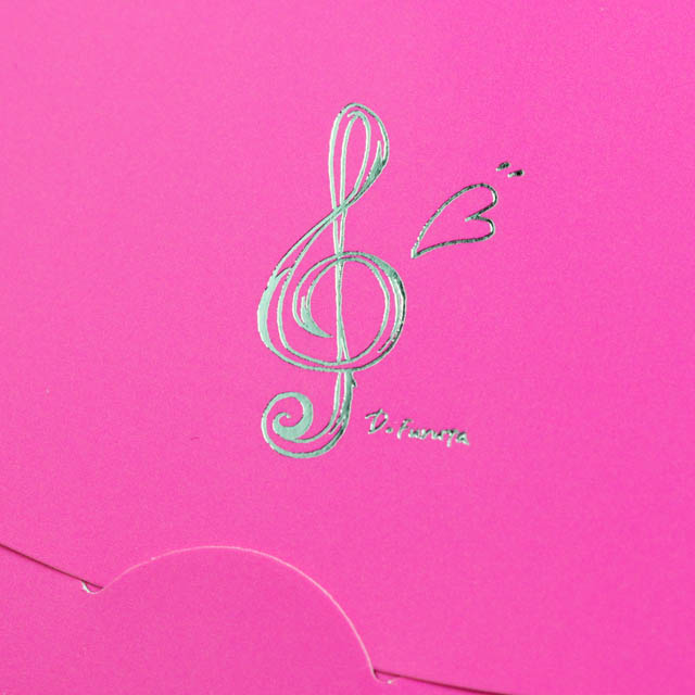 楽譜あぶらとり紙 クリーニングペーパー ト音記号 音楽雑貨