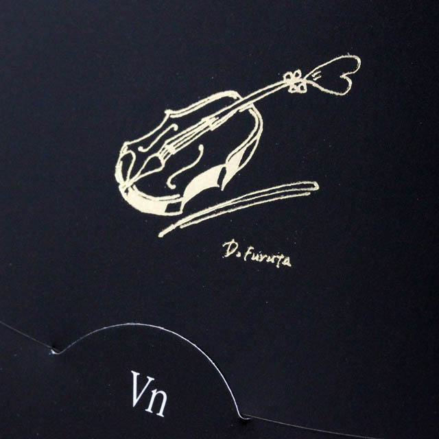 楽譜あぶらとり紙 クリーニングペーパー ヴァイオリン 音楽雑貨