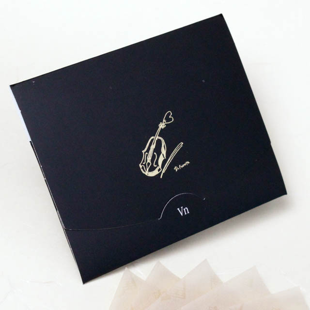 楽譜あぶらとり紙 クリーニングペーパー ヴァイオリン 音楽雑貨