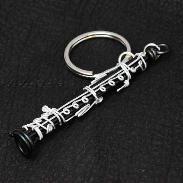 wire art ワイヤーアート クラリネット Clarinet 音楽雑貨 音楽グッズ