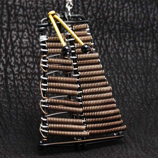 3D Wire Art マリンバ 100107 音楽雑貨・アクセサリー専門店