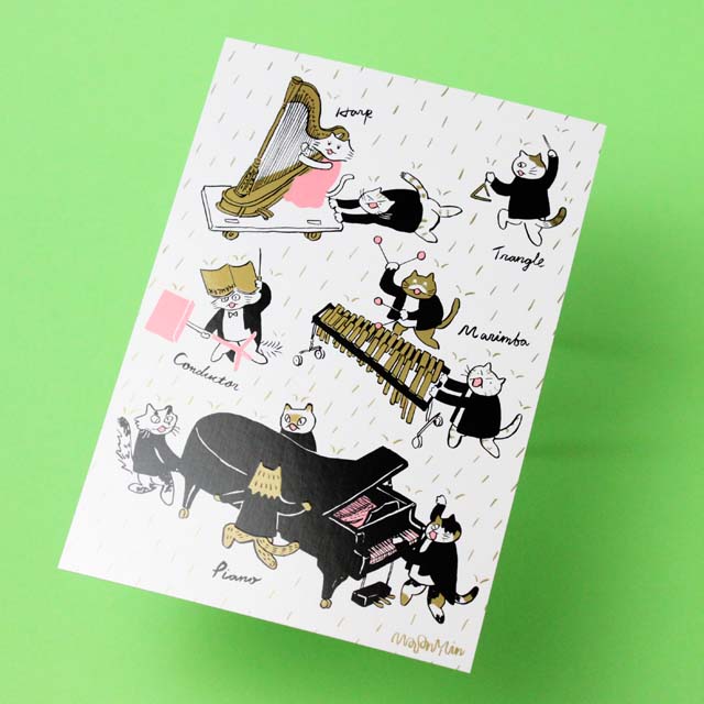 Classic Cat 絵葉書 《春の雨 others》 100183 音楽雑貨