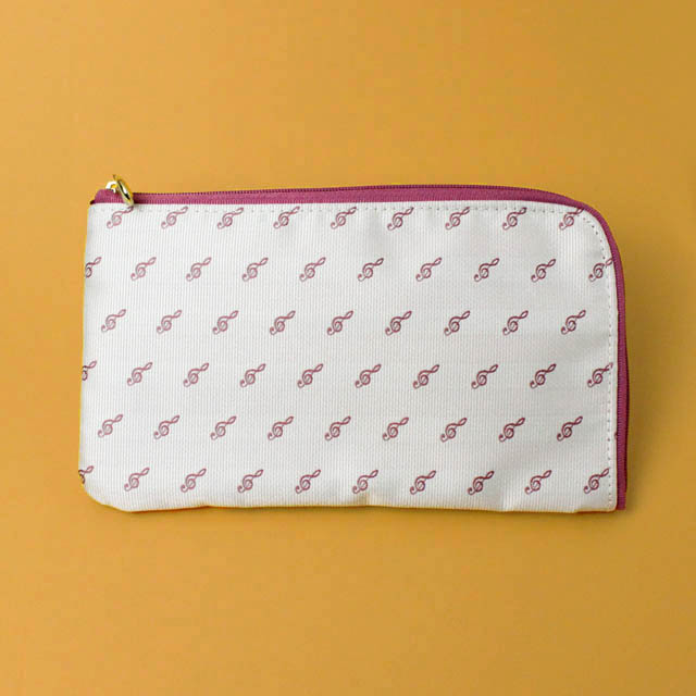 クラバット マルチポーチ ト音記号 音楽グッズ 音楽雑貨