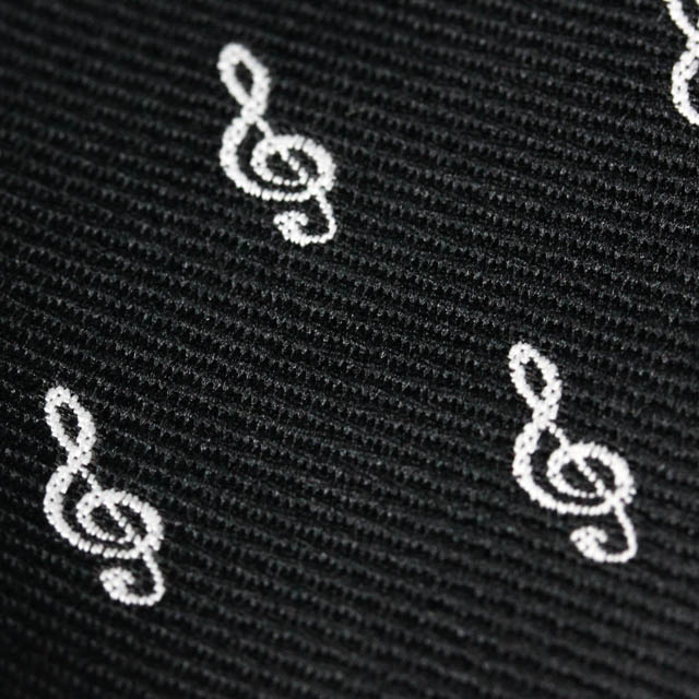 クラバット ブックカバー ト音記号 音楽グッズ 音楽雑貨