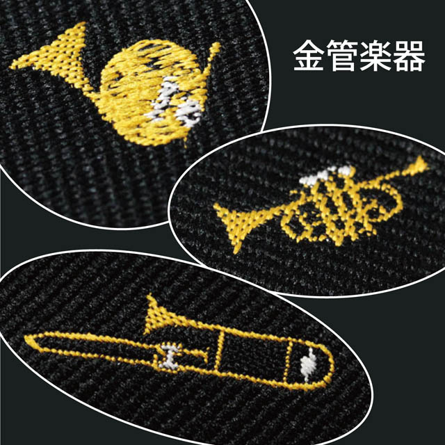 クラバット ペンポーチ 管楽器 音楽グッズ 音楽雑貨