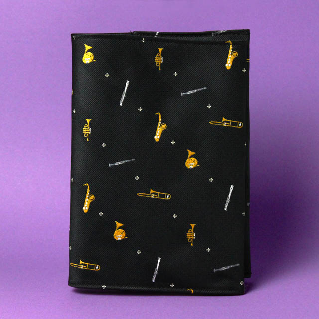 クラバット ブックカバー 管楽器 音楽グッズ 音楽雑貨