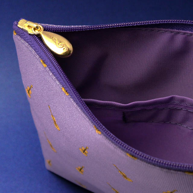 クラバット フラットポーチ 弦楽器 音楽グッズ 音楽雑貨