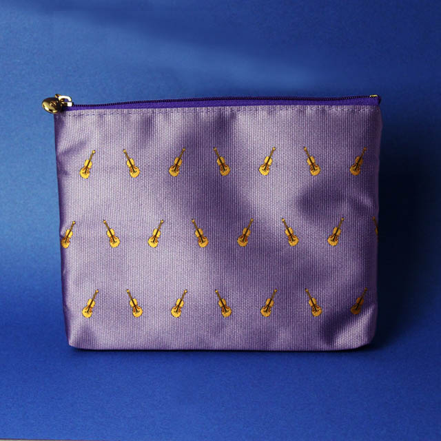 クラバット フラットポーチ 弦楽器 音楽グッズ 音楽雑貨