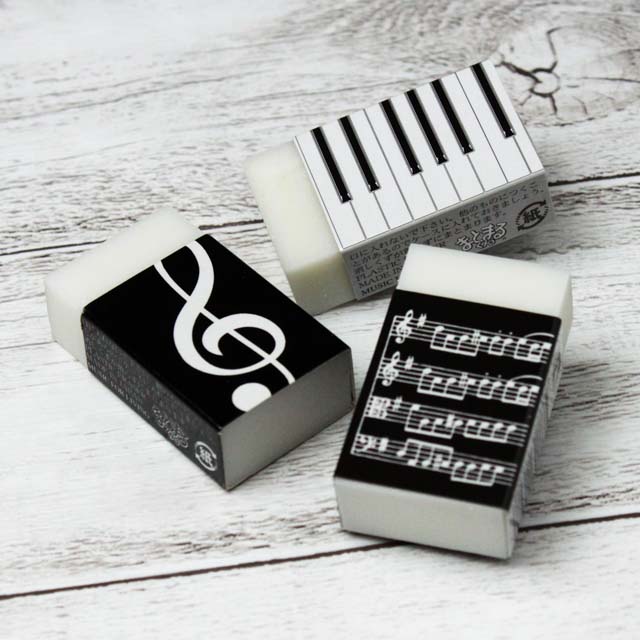 ピアノ鍵盤 消しゴム 音楽雑貨 音楽グッズ
