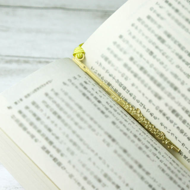 純金メッキ栞 《フルート》 833508 音楽雑貨・アクセサリー専門店