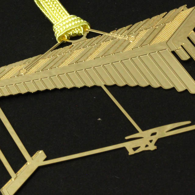 ヴィブラフォン Vibraphone きんのしおり 純金メッキ栞 音楽雑貨 音楽グッズ