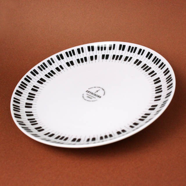 KEYBORDER ピアノ鍵盤 プレート 中皿 音楽雑貨 音楽グッズ