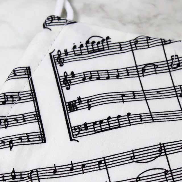 マスク アイネクライネナハトムジーク 楽譜 音楽雑貨 音楽グッズ