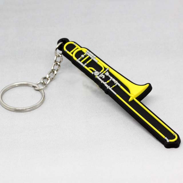 キーホルダー キーチェーン テナー・バス トロンボーン 音楽雑貨 音楽グッズ 音楽小物