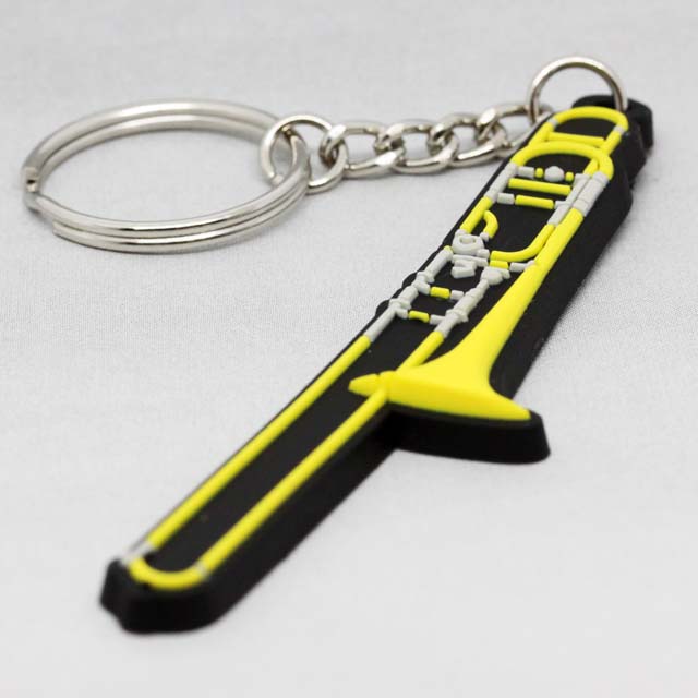 キーホルダー キーチェーン テナー・バス トロンボーン 音楽雑貨 音楽グッズ 音楽小物