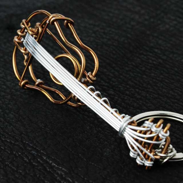 3D Wire Art クラシックギター 100657 音楽雑貨・アクセサリー