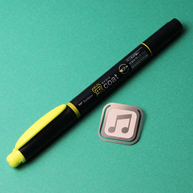 ピクトグラム クリップ 《2連8分音符》 859805 音楽雑貨