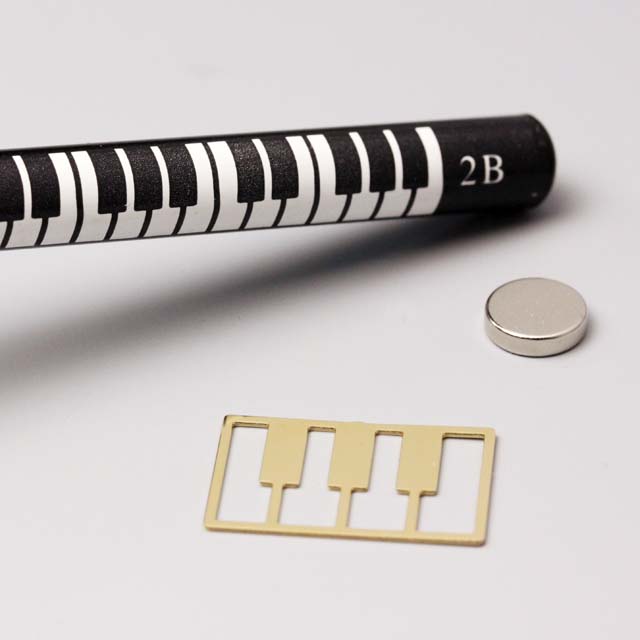 マスク・デコ マグネット ピアノ鍵盤 音楽グッズ 音楽雑貨