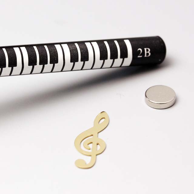 マスク・デコ マグネット ト音記号 音楽グッズ 音楽雑貨