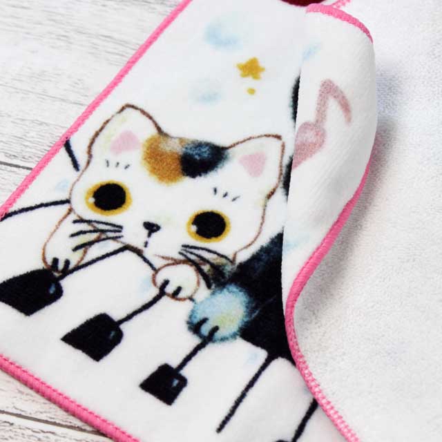 Ｙamaneko ピアノ鍵盤 タオル 音楽雑貨