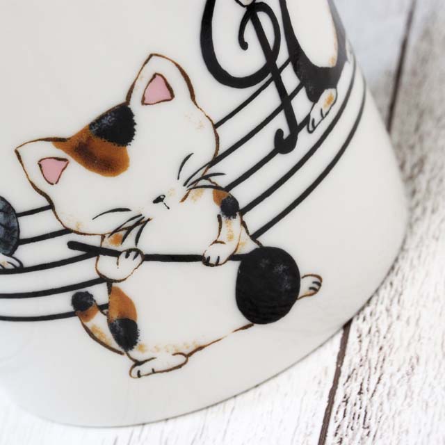 Ｙamaneko 音符 マグカップ 音楽雑貨