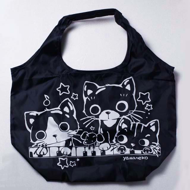 Ｙamaneko 鍵盤 エコバッグ 音楽雑貨
