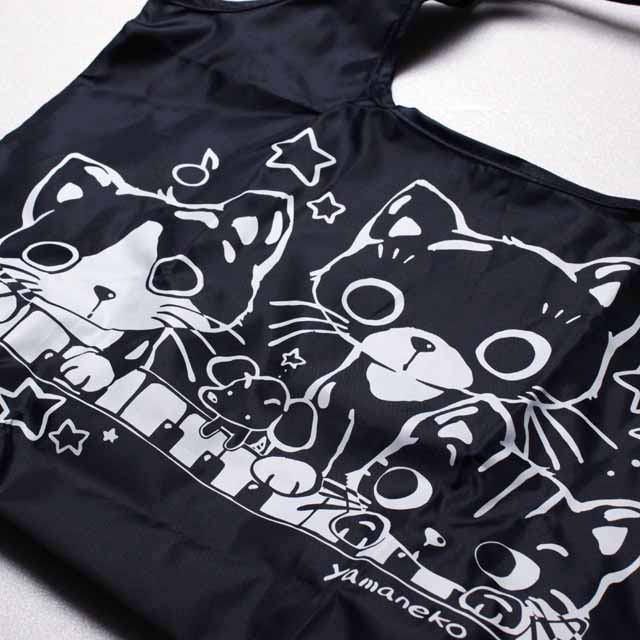 Ｙamaneko 鍵盤 エコバッグ 音楽雑貨