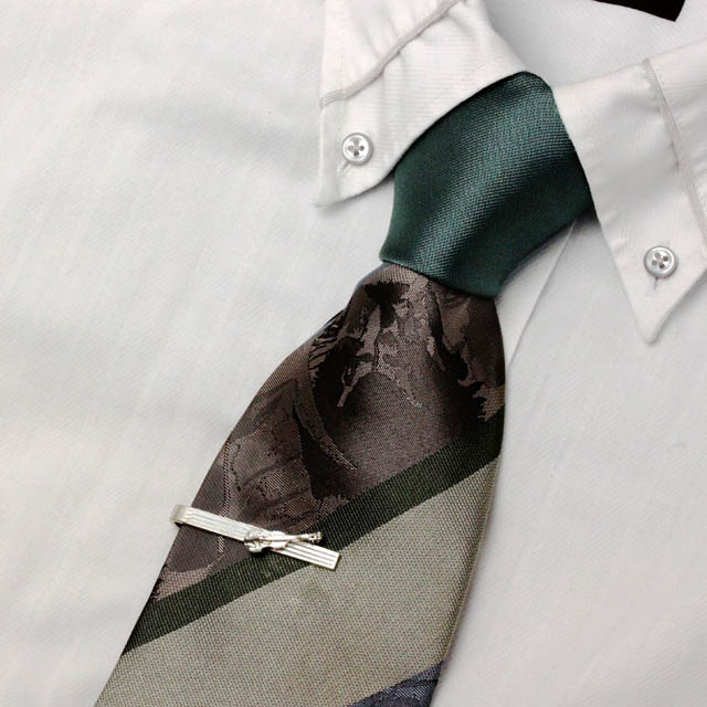 Silver シルバー タイバー タイピン コントラバス Doublebass 音楽雑貨