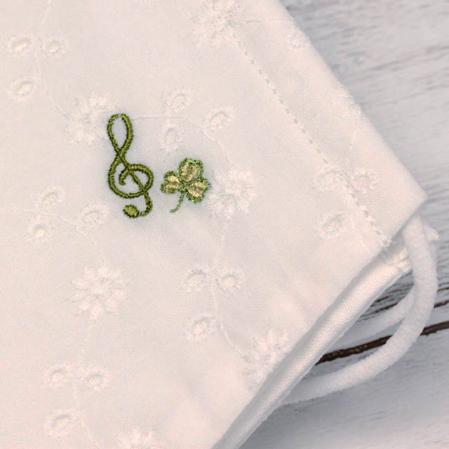 レースマスク ト音記号 音楽雑貨 音楽グッズ