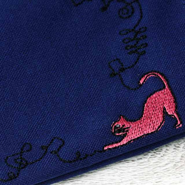 音符 マルチポーチ スケッチ刺繍 音楽雑貨