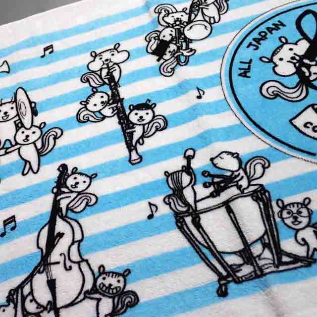 フェイスタオル リ吹部 吹奏楽コンクール 音楽雑貨 音楽グッズ