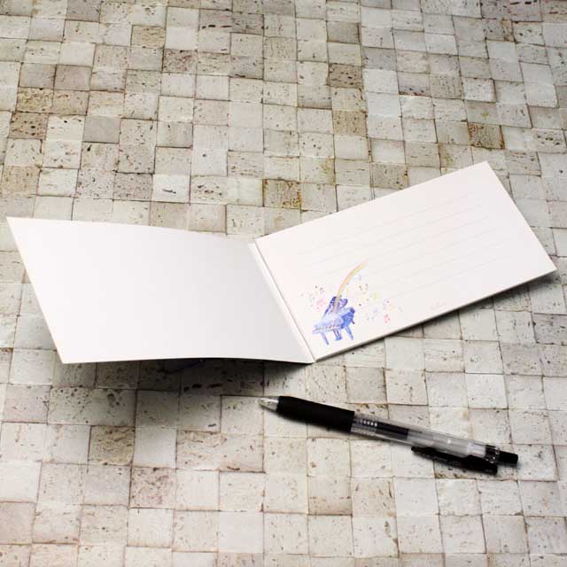 一筆箋 piano harmony ピアノハーモニー 音楽グッズ 音楽雑貨