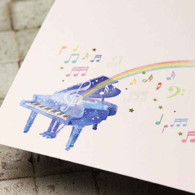 封筒 piano harmony ピアノハーモニー 音楽グッズ 音楽雑貨