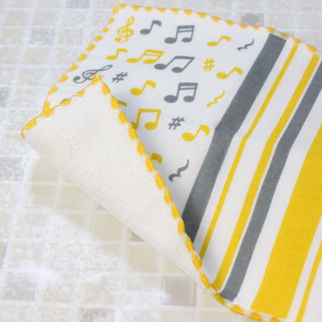 音符 音部記号 こどもはんかち 音楽雑貨 音楽グッズ